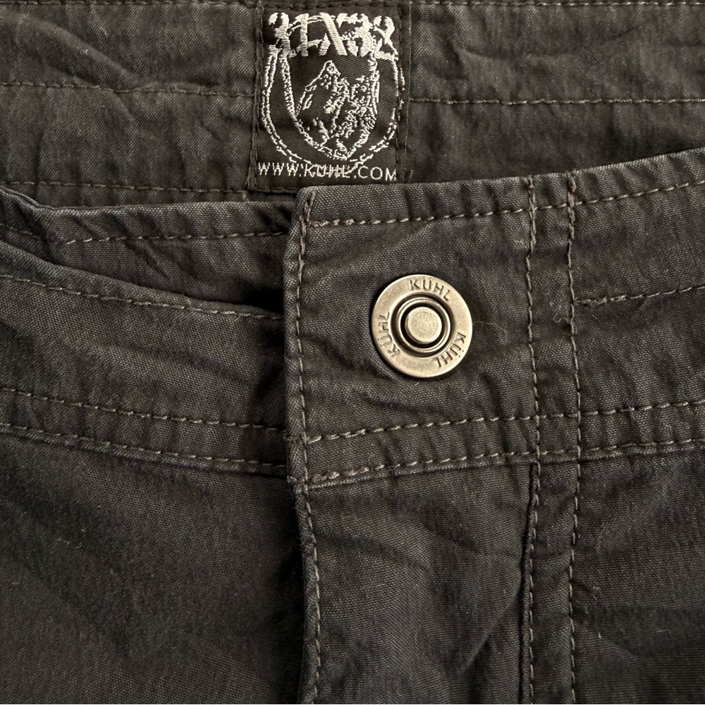 KÜHL Kuhl Renegade Hiking Pants Women’s 16 Black Stretch Outdoor Trail Pants - Picture 7 of 12